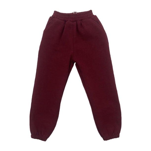Pantalones deportivos a escala 1/6 para muñeca, pantalones deportivos, ropa de figura de acción masculina de moda rojo oscuro