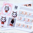 thumbnail image 4 of HOARBOEG Children Toy Cute Pattern DIY Poke Wool Felts Production Package Christmas Present, 4 of 8
