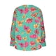 thumbnail image 5 of Camiseta de manga larga con cuello redondo y manga de muñeca para mujer de primavera y otoño Pompotops  FGAJ7197, 5 of 8