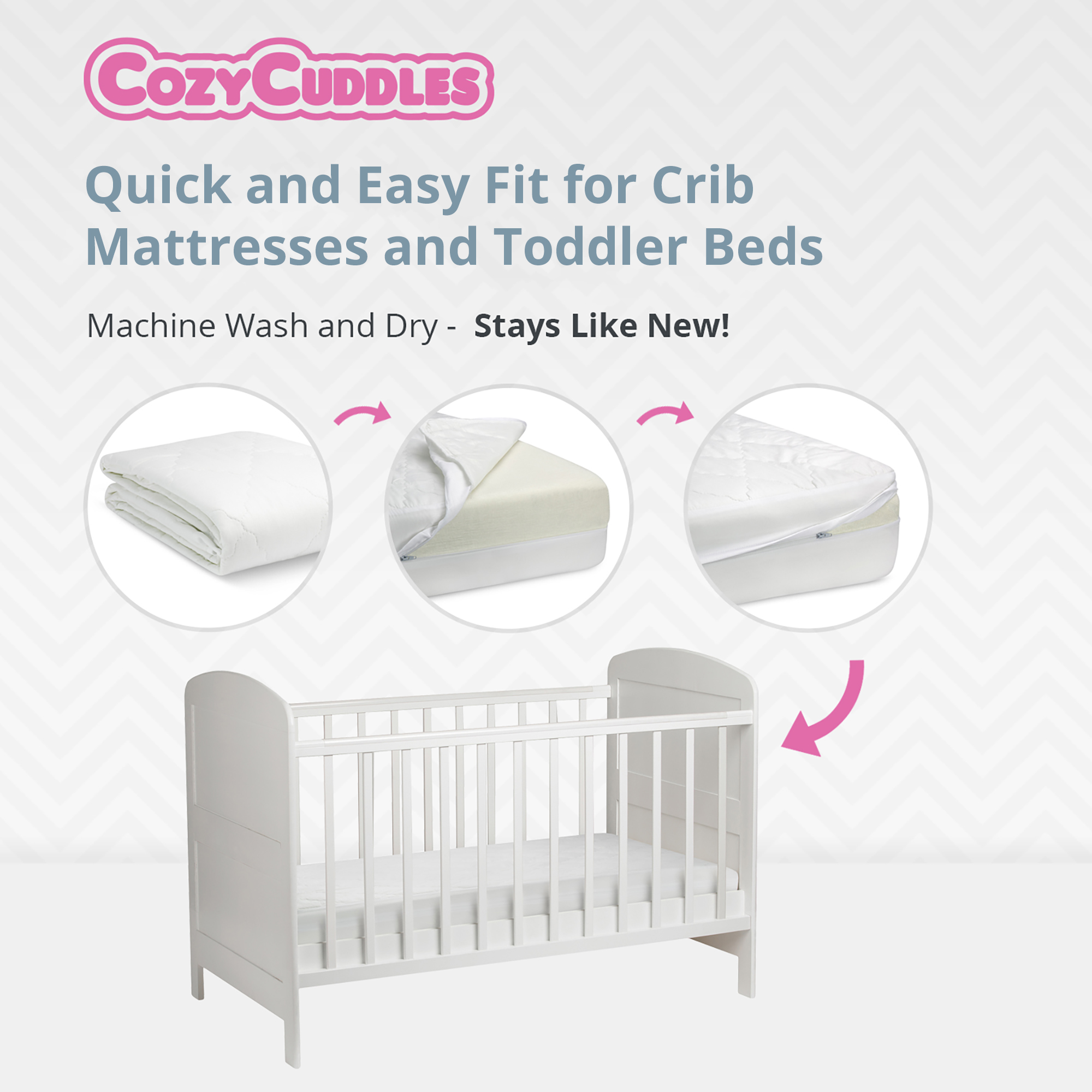 waterproof baby cot mattress protector
