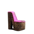 thumbnail image 1 of Benzara BM240357 High Heel Cheetah Shoe Jewelry Box with 3 Hooks, Multi Color, 1 of 5