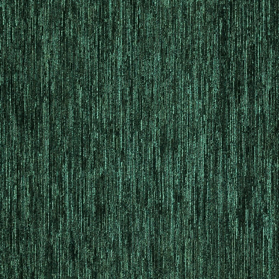 Ahgly Company Machine Washable Indoor Square Abstract Turquoise Blue Modern Area Rugs, 6' Square