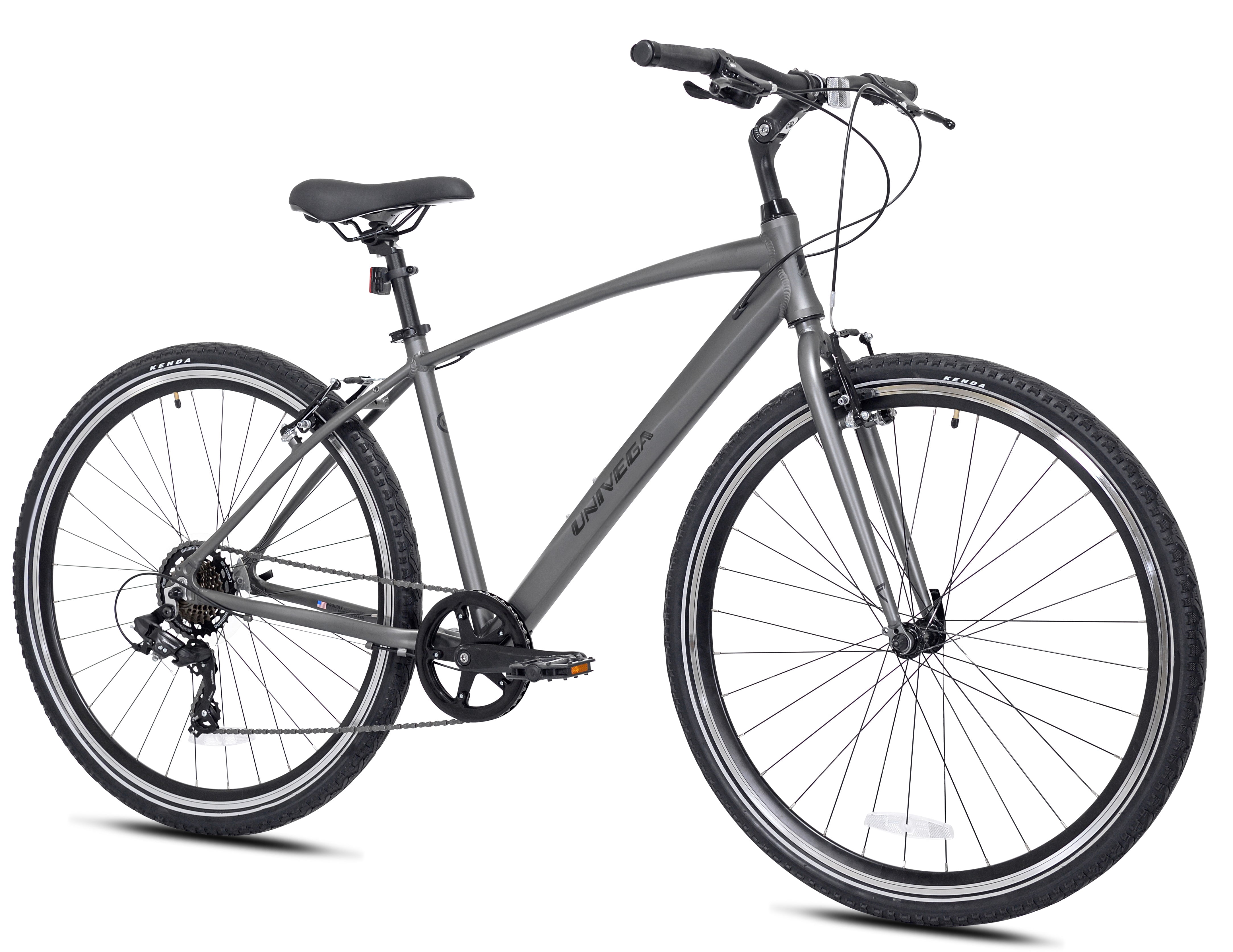 Univega - 700C USA Voyage 1.0 Adult Bicycle, Small Frame, Charcoal
