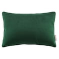 thumbnail image 2 of Modway Enhance 18" Lumbar Performance Velvet Throw Pillow, Green, 2 of 3