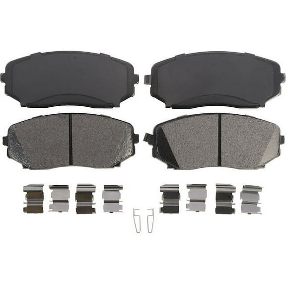 Front Brake Pad Set - Compatible with 2007 - 2012 Mazda CX-7 2008 2009 2010 2011