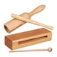 thumbnail image 5 of Instrumento musical de percusión de madera maciza para niños, juguete musical para clases de música, de mano, con mazo y bloque rítmico., 5 of 9