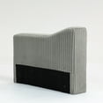 thumbnail image 5 of Modular Sofa Single Armrest Backrest Module for Modular Sectional Sofa Couch Side Armrest, Gray, 5 of 10