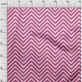 thumbnail image 3 of oneOone Cotton Silk Fuschia Pink Fabric Chevron Fabric For Sewing Printed Craft Fabric By The Yard 42 Inch Wide, 3 of 4