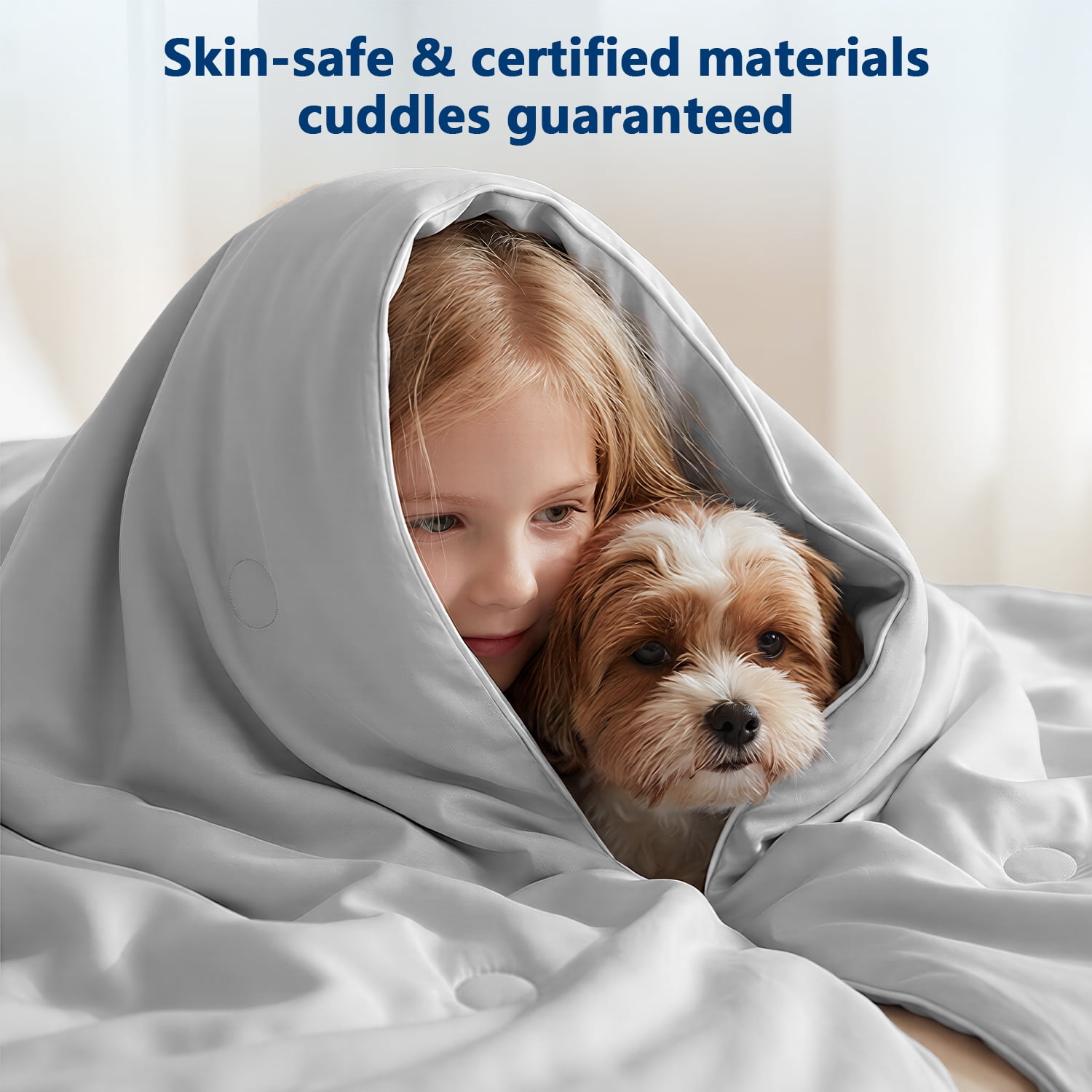 Merryhome Cooling Comforter Twin 66x86 in, Ultra Soft Lightweight All Season Comforter, Breathable Cooling Blanket for Hot Sleepers, Gray