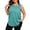 1# Blue, variant on Womens Tops Summer Plus Size Tank Tops Casual Waffle Crewneck Sleeveless T Shirts Oversize Loose Tunic Tops