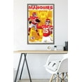 thumbnail image 6 of NFL Kansas City Chiefs - Patrick Mahomes II 20 Wall Poster, 22.375" x 34", Framed, 6 of 6