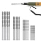 thumbnail image 4 of Diamond Drill Bit Set 20 Pieces 4 Sizes 1mm 1.5mm 2mm 2.5mm Twist Tip Jewelry Beach Sea Glass Shell, 4 of 5