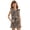 Leaf Camouflage, variant on ZIATUBLE4S Shark Print Girls Summer Romper Ruffle Cap Sleeves One-Piece Short Jumpsuit Soft Comfort Kids Casual Playsuit with Pockets for 5-6 Y