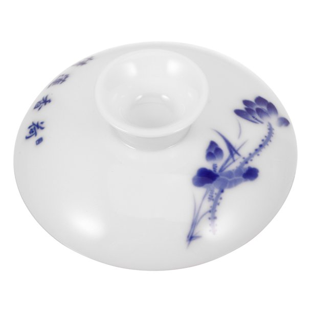 Tapa de taza de té, tapa de cerámica de repuesto, tetera, tapa de tetera, tapa de taza de té de cerámica resistente al calor
