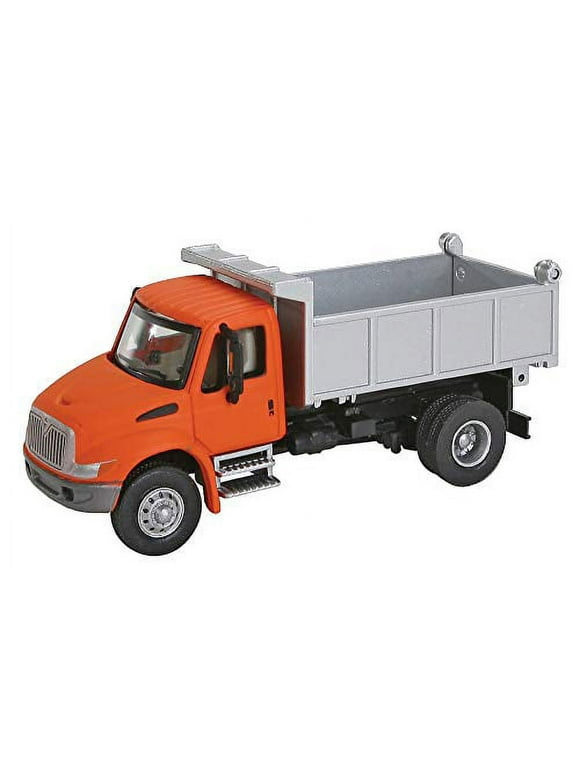 Walthers Scenemaster International, Orange And Gray 4300 Dump Truck