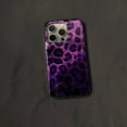 thumbnail image 6 of CaseCaca Elegant Purple Leopard Print Phone Case for iPhone 12, 6 of 8