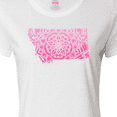 thumbnail image 4 of Inktastic Montana Silhouette Mandala Women's T-Shirt, 4 of 5