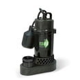 thumbnail image 1 of ECOFLO Sump Pump Submersible 1 third HP PL Tethered Sw, 1 of 4