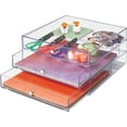 thumbnail image 3 of Deflecto Large 3-Drawer Organizer 12.5"X12.5"-, 3 of 4