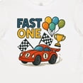 thumbnail image 4 of Inktastic Fast One Race Car with Balloons and Trophy Boys or Girls Baby T-Shirt, 4 of 5
