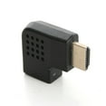 thumbnail image 3 of 2Pcs HDMI Right Angle Adapter 90 Degree and 270 Degree 4K Cable Adapter Female to Male Connector, Gold Plated for Enhanced Picture and Sound Quality, 3 of 5