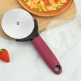 thumbnail image 3 of Homeer Pizza Cutter Pizza Hob Pizza Wheel Pizza Cutter with Protective Cover Ergonomic Handle Rust-proof Pizza Wheel for Kitchen Gadget, 3 of 11