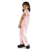 Super Soft enfants Scrub Set Kids Doctor Dress up (8/10, Rose)