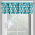 thumbnail image 2 of Ambesonne Sailboat Window Valance, Chaplet Striped Boats, 54" X 12", Multicolor, 2 of 5