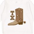 thumbnail image 3 of Inktastic Texas Cowboy Boot Toddler Sweatshirt, 3 of 4