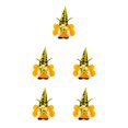 thumbnail image 2 of Advancent Bee Gnome Home Decor - Artesanía exquisita Decoraciones para fiestas Buena suerte Festival de muñecas sin rostro Inodoro Chica linda Type2 NO2, 2 of 6