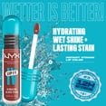 thumbnail image 4 of NYX Professional Makeup Lip IV Hydrating Lip Oil & Stain with Coconut Water, Drippin Nude, 0.16 fl oz, 4 of 11
