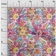 thumbnail image 2 of oneOone Velvet Pink Fabric Abstract Quilting Supplies Print Sewing Fabric By The Yard 58 Inch Wide, 2 of 5