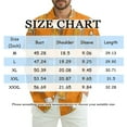 thumbnail image 3 of Domuza Oktoberfest Shirt Men Casual Loose Fit Funny Print Beer Festival Tshirts Stylish Short Sleeve Button Up Lapel Blouse Light Blue M, 3 of 4