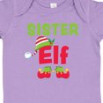 thumbnail image 4 of Inktastic Christmas Sister Elf Girls Baby Bodysuit, 4 of 5