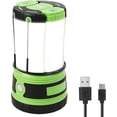 thumbnail image 1 of Lepro Rechargeable LED Camping Lantern, 1000lm Waterproof Tent Light with 2 Detachable Mini Handy Flashlight Torch, Perfect for Camping Hiking Outdoor Emergency, USB Cable Included, 1 of 8