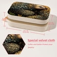 thumbnail image 5 of Pangolin Velvet Portable Jewelry Organizer Stand with Removable Compartment - Gift, Jewelry Display & Organizer Box, 5 of 7