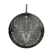 Harry Potter Stag Patronus StarFire Prints Hanging Glass