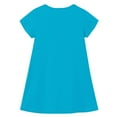 thumbnail image 6 of YOUYEDIAN Plus Size Spring Dresses for Teens Crew Neck Plain T Shirt Dress 2025 Summer Casual Dresses Short Sleeve A-Line Dress,Blue 2-3 Years, 6 of 6