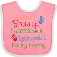 thumbnail image 3 of Inktastic Physician Assistant Like Mommy Boys or Girls Baby Bib, 3 of 4