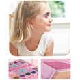 thumbnail image 4 of Kit de maquillaje para niñas, juego de simulación interactivo lavable, juego de cosméticos, juego de juguetes de maquillaje, 4 of 8