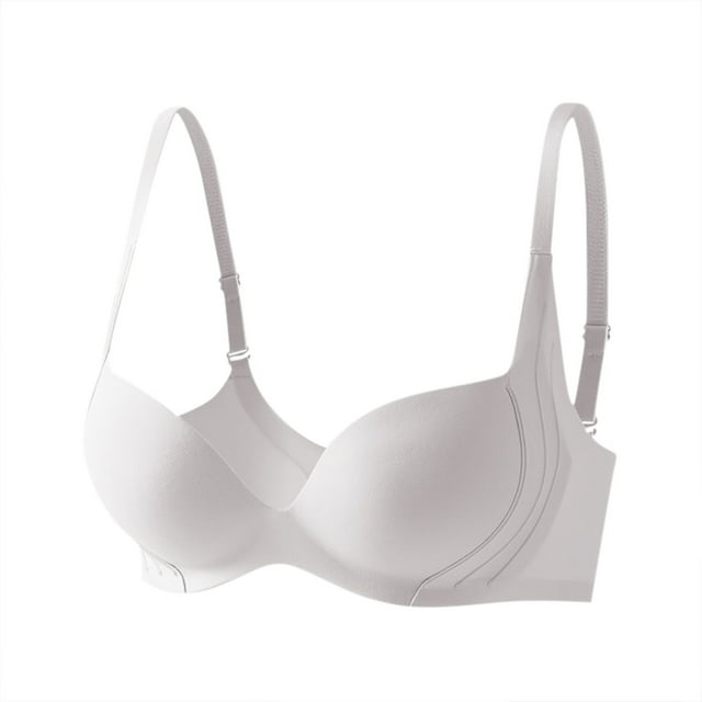 aidice Bras for Women No Underwire Adjustable Strap Support Comfy Breathable Solid Color Daily Bralettes
