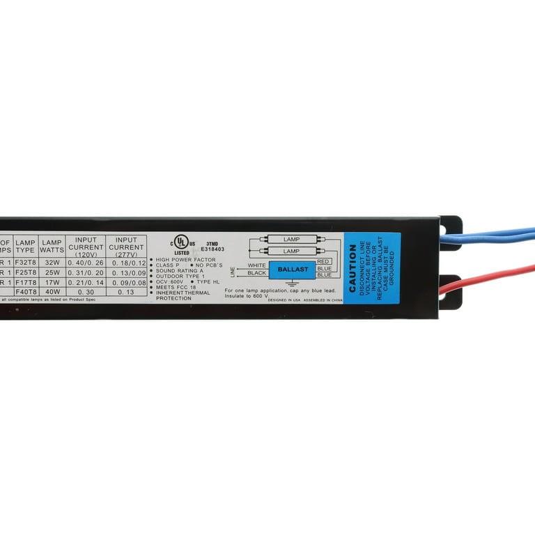Espen ballast 120v 60hz deals