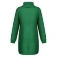 thumbnail image 5 of JINMGG 2026 Fall Winter Plus Size Sweaters for Women ,Fashion Women Solid Long Sleeve Sweater Dress Turtleneck Sweater Pullover Dress, 5 of 5
