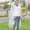 White, variant on Disposable Rain Ponchos for Adults (5 Pack),Emergency Disposable Rain Ponchos Family Pack for Men Women