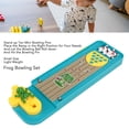 thumbnail image 4 of Bowling Set, Kids Desk Bowling Toys Light Weight Blue  For Party, 4 of 8