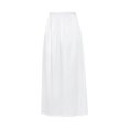 thumbnail image 2 of Lnzyyephy Women Half Slip Underskirt, Solid Color Elastic Waist Inner Lining for Midi Skirt, Long Underskirt for Ladies, S/M/L/XL/XXL, 2 of 9