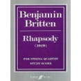 thumbnail image 1 of Rhapsody: For String Quartet Set of Parts (Faber Edition), 1 of 1