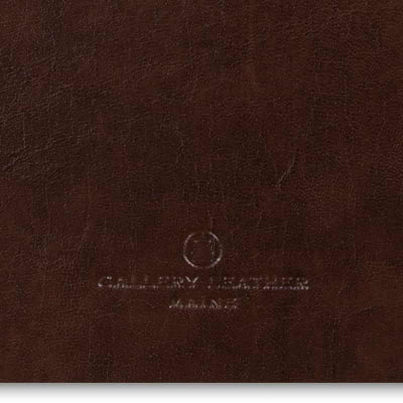 Gallery Leather Undated Weekly Pad Planner - Acadia Black - 7"x 11"