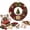 C, variant on 3D Fabric Poke Wreath DIY Kit, Christmas Wreath DIY Kits for Adults | 3D Fabric Poke Art Craft Kit, Beginner-Friendly Holiday Wreath Making Kit & Door Decor, Christmas Decorations