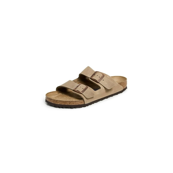 Sandalia Unisex Birkenstock Arizona con Plantilla Suave, Color Tabaco